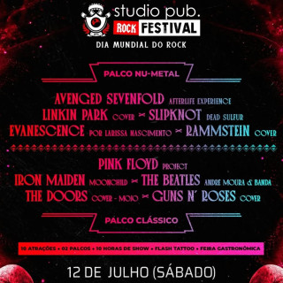 Studio Pub Rock Festival – Dia Mundial do Rock 2025