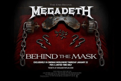 Megadeth revela trailer do filme ‘Behind the Mask’